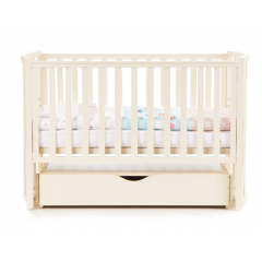Кроватка детская Соня ЛД 14 на маятнике с ящиком Верес