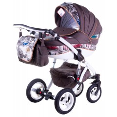 Детская универсальная коляска 2 в 1 Adamex Aspena World Collection