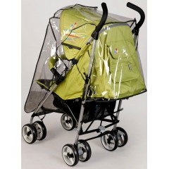 Дождевик на прогулочную коляску с молнией Baby Breeze