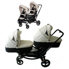 Универсальная детская коляска для двойни ABC Design ZOOM