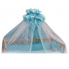 Балдахин на детскую кроватку 3 м сетка