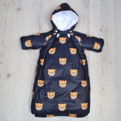 Детский комбинезон - конверт зимний "Мишки" Детский комбинезон - конверт зимний "Мишки"