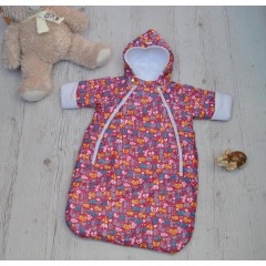 Детский комбинезон - конверт демисезонный "В лесу" Детский комбинезон - конверт демисезонный "В лесу"