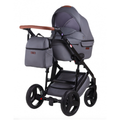 Детская коляска 2 в 1 Bair Leo кожа